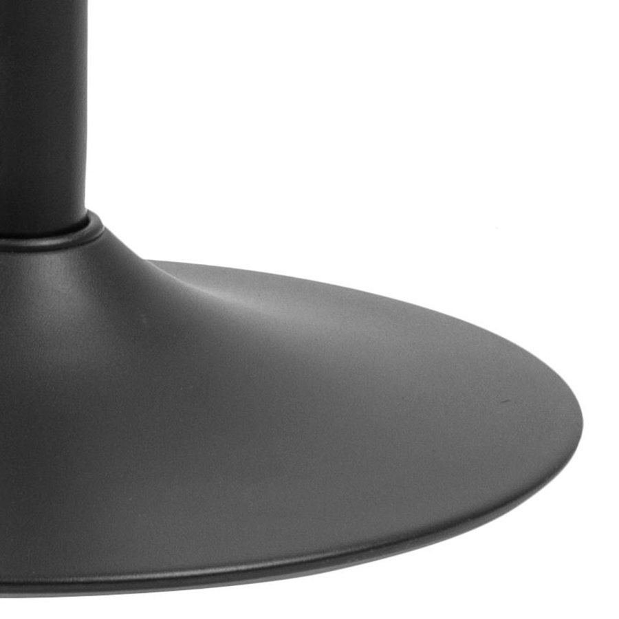 ACT NORDIC Finch Barhocker, mit Drehfunktion und Fußstütze – grünes Polyester und schwarzes Metall