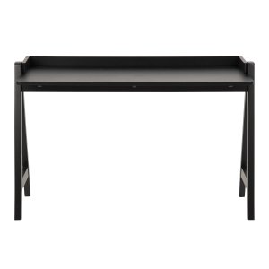 ACT NORDIC Miso skrivebord - sort egetrsfiner og gummitr (126.6x51.6)