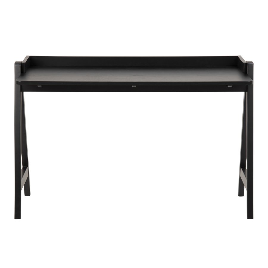 ACT NORDIC Miso-Schreibtisch – schwarzes Eichenfurnier und Gummibaumholz (126,6 x 51,6)