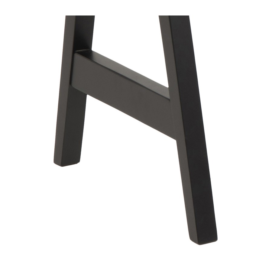 ACT NORDIC Miso-Schreibtisch – schwarzes Eichenfurnier und Gummibaumholz (126,6 x 51,6)