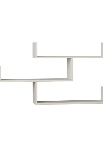 FUNZI LIVING Tibet  vegghylle  hvit melamin