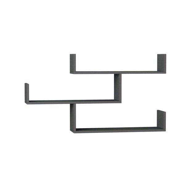 FUNZI LIVING Tibet vghylde - antracitgr melamin