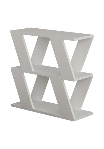 NORDVRK Lazena sidebord, m. hylle - hvit melamin (60x22)