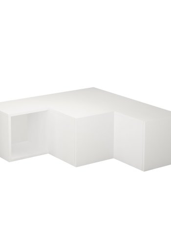 NORDVRK Kompakt TV-stativ, hvit