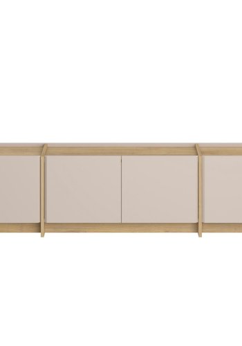 FUNZI LIVING Lowen  Mink, TV-bord i safirglas