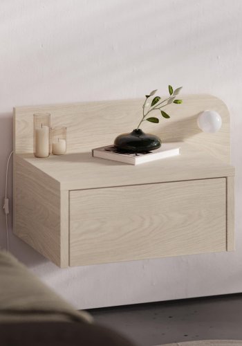 NORDV�RK Dotta - Kremfarget nattbord