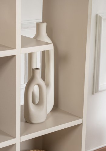 FUNZI LIVING Manco bokhylle - sandstein melamin