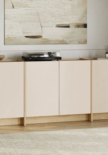 NORDV�RK Dorma - Mink, Safir Oak Console