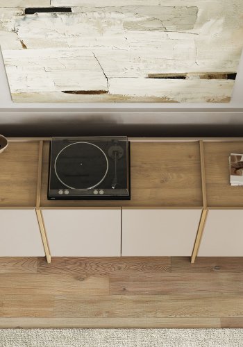 NORDV�RK Dorma - Mink, Safir Oak Console