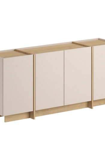 NORDV&Auml;RK Dorma - Mink, Safir Oak Console