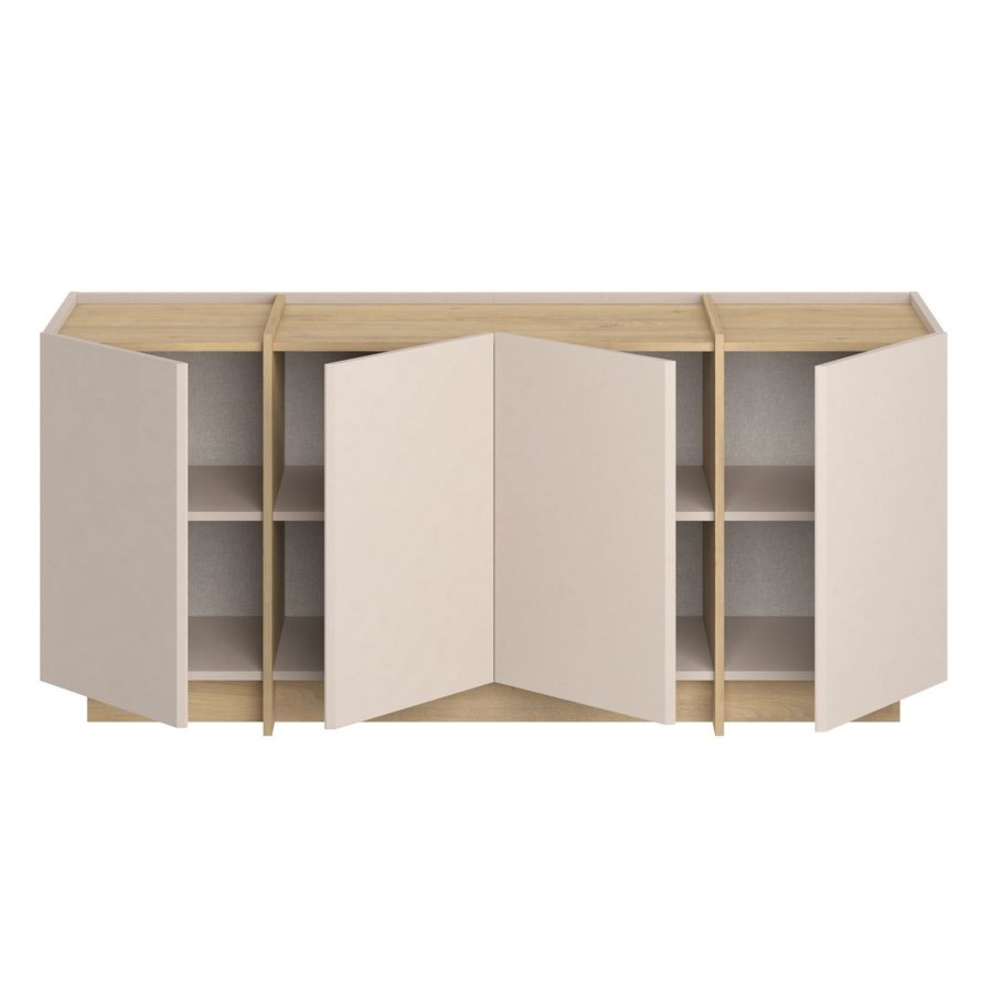 NORDV&Auml;RK Dorma - Mink, Safir Oak Console