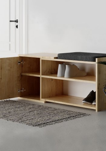 NORDVRK Fiona Skoskap, Eik