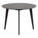 ACT NORDIC Roxby spisebord - sort egetrsfinr/gummitr, rund (105)