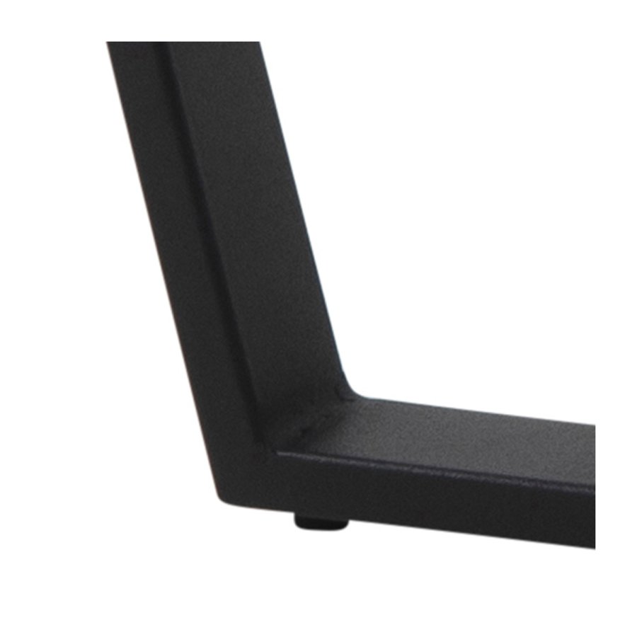 ACT NORDIC Amble rund sofabord - sort melamin og metal (77)