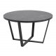 ACT NORDIC Amble rund sofabord - sort melamin og metal (77)