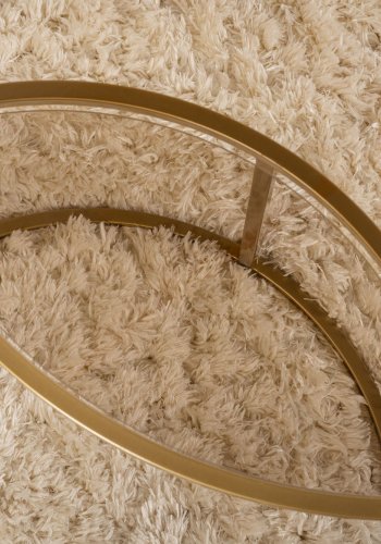 NORDVRK Aurum - 80, 60 - Gull, Bronse Sofabordsett