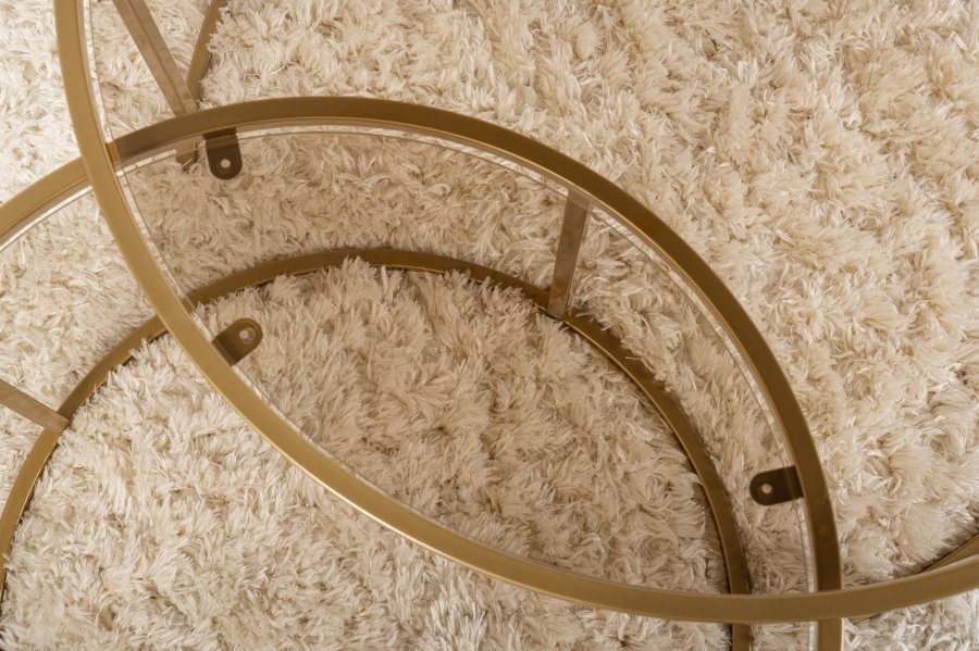 NORDVRK Aurum - 80, 60 - Gull, Bronse Sofabordsett