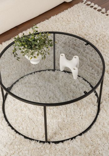 NORDVRK Aurum - 80 - Sort, Gr Sofabord