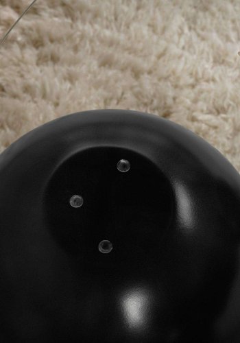 NORDVRK Miro - Svart, gjennomsiktig salongbord