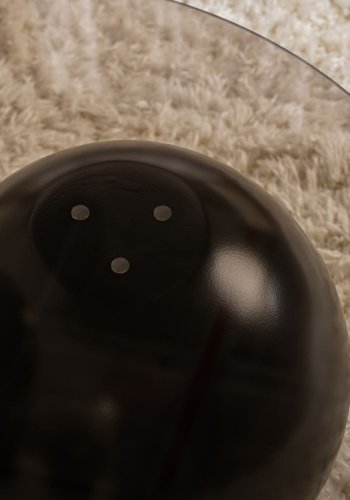 NORDVRK Ball - Sort, Bronse Sofabord