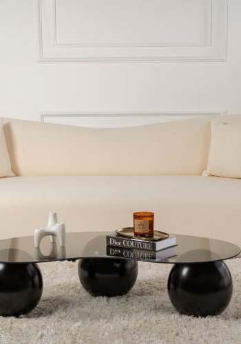 NORDVÄRK Kugle - Sort, Gr Sofabord