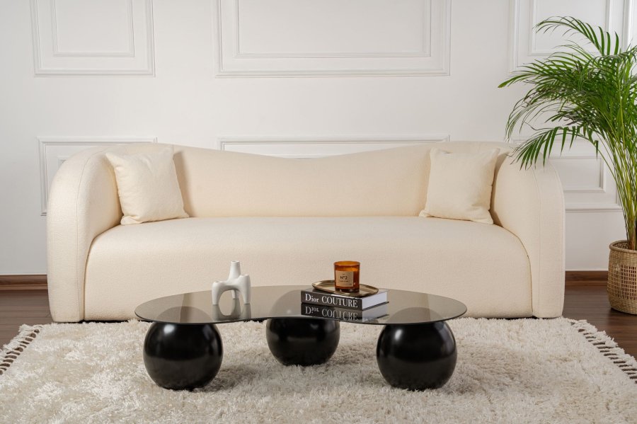 NORDVÄRK Kugle - Sort, Gr Sofabord