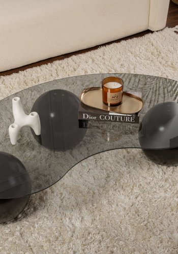 NORDVÄRK Kugle - Sort, Gr Sofabord