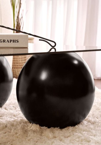 NORDVRK Sera - Sort, bronse salongbord