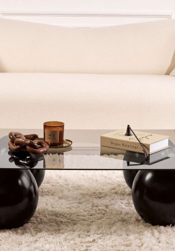 NORDVRK Sera - Svart, grtt salongbord