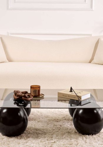 NORDVRK Sera - Svart, grtt salongbord