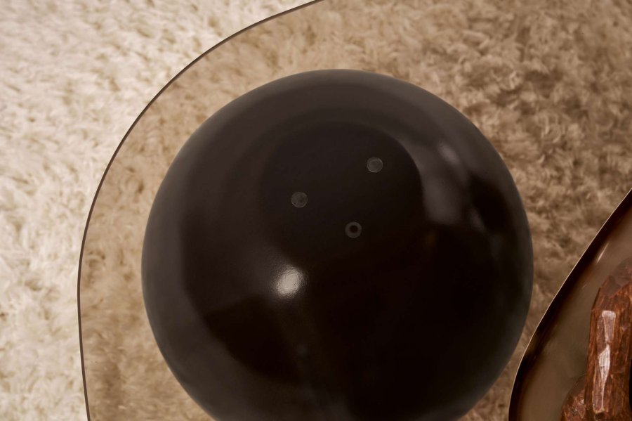 NORDVRK Evara - Sort, bronse salongbord