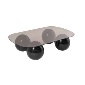 NORDVÄRK Evara - Sort, bronze sofabord