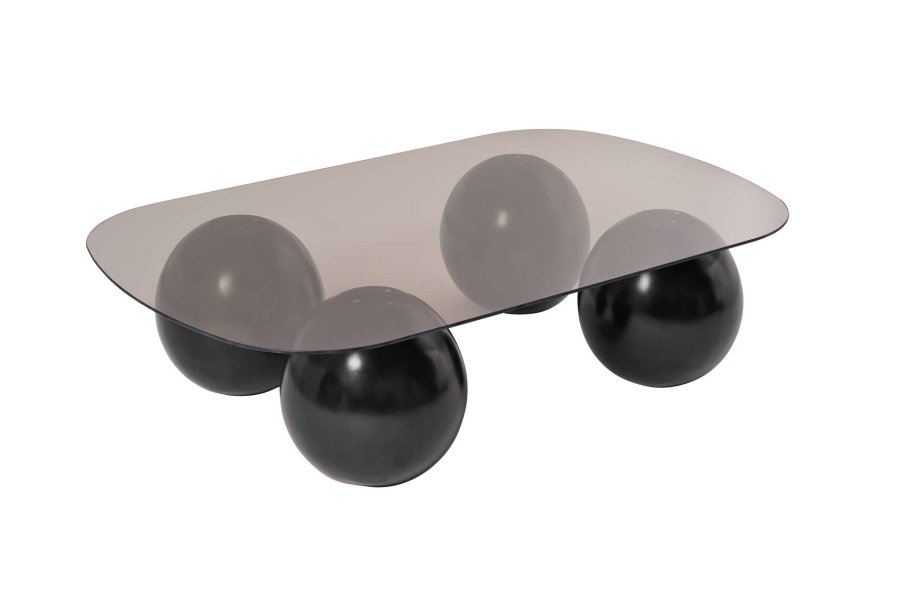 NORDVRK Evara - Sort, bronse salongbord