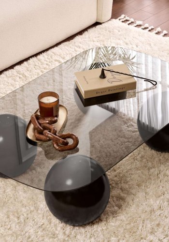 NORDVRK Evara - Sort, Gr Sofabord