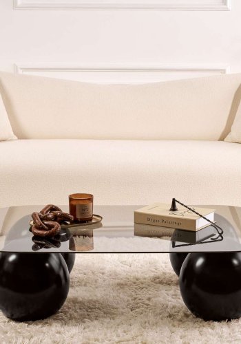 NORDVRK Evara - Sort, Gr Sofabord