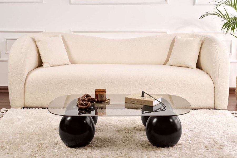 NORDVRK Evara - Sort, Gr Sofabord