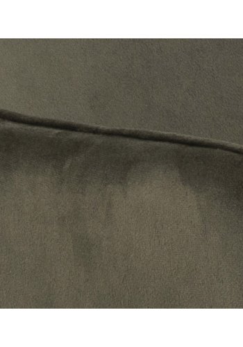 ACT NORDIC Ranja spisestol olivengrnn/svart stoff/metall, med armlener