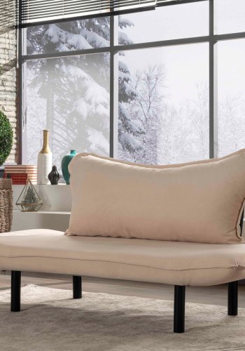 NORDVRK Chatto - Kremfarget 2-manns sovesofa