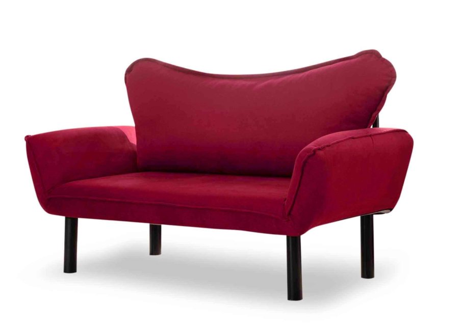 NORDVRK Chatto - rdbrun sovesofa for 2 personer