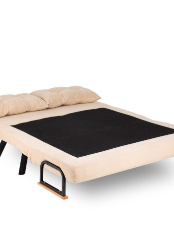 NORDVRK Sando 2-seter - Kremfarget 2-manns sovesofa