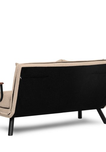 NORDVRK Sando 2-seter - Kremfarget 2-manns sovesofa