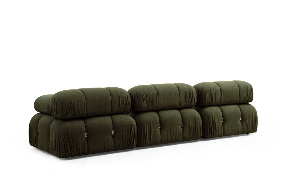 NORDVRK Bubble Green L1-O1-1R-PUF Hjrnesofa