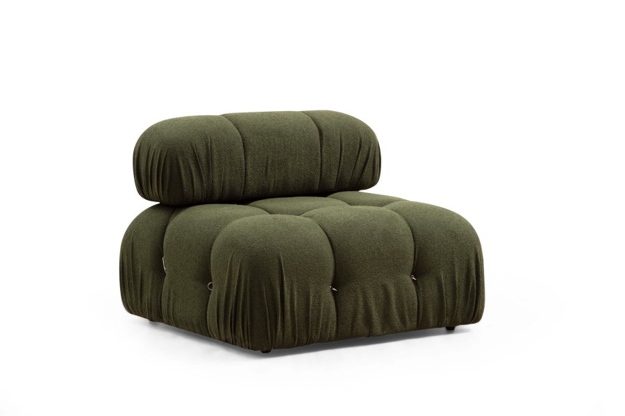 NORDVRK Bubble Green L1-O1-1R-PUF Hjrnesofa