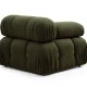 NORDVRK Bubble Green L1-O1-1R-PUF Hjrnesofa