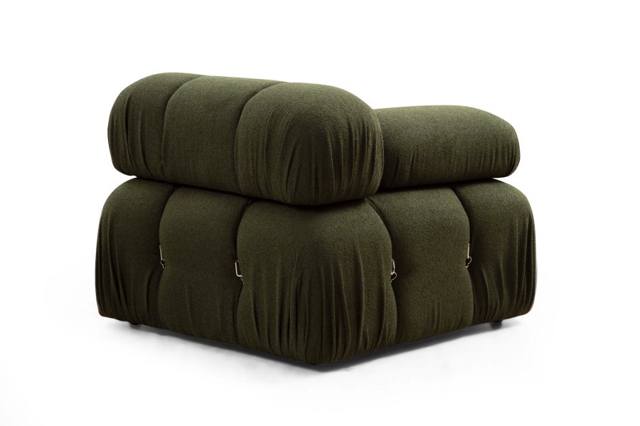 NORDVRK Bubble Green L1-O1-1R-PUF Hjrnesofa