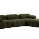 NORDVRK Bubble Green L1-O1-1R-PUF Hjrnesofa
