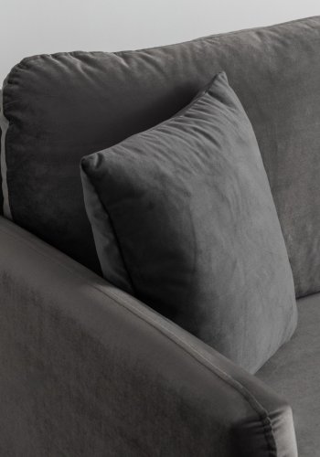 NORDVRK Reya - Antrasitt hjrnesofa