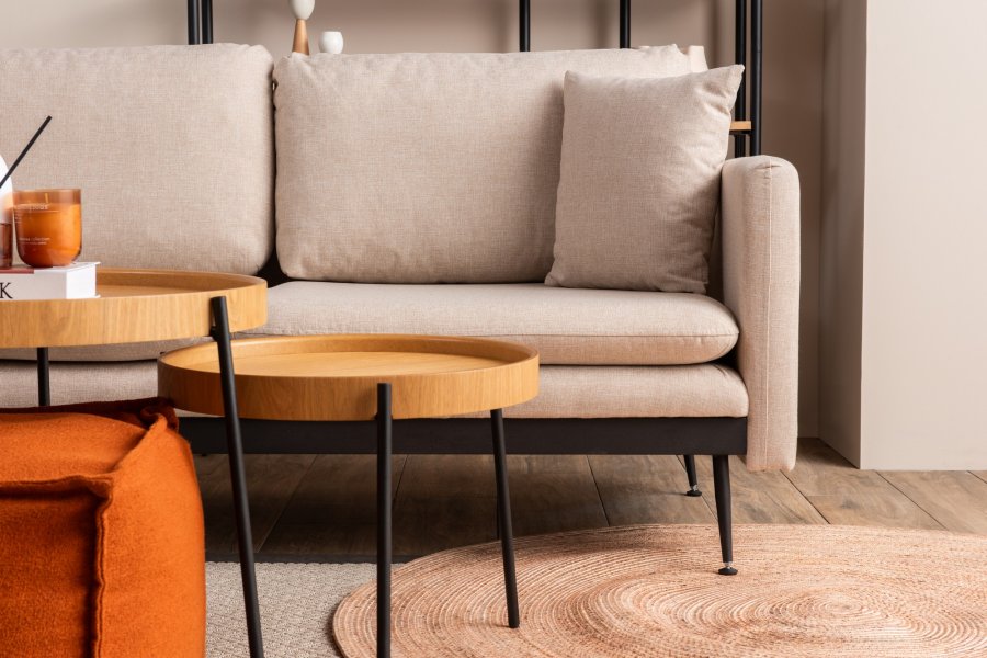 NORDVRK Reya - Krem Hjrnesofa