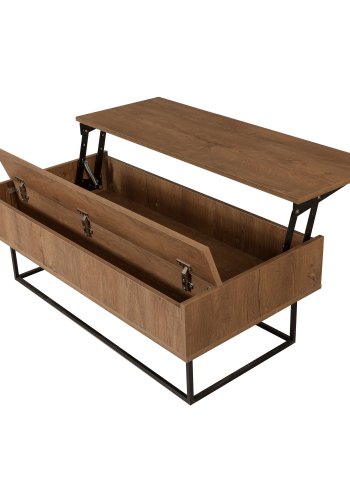 NORDVRK Est salongbord, valntt Svart