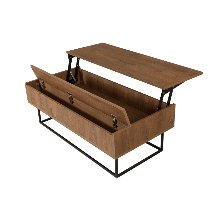 NORDVRK Est salongbord, valntt Svart